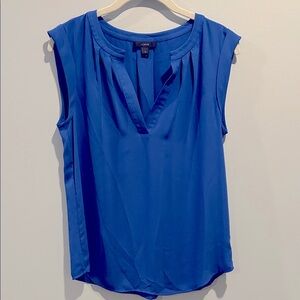 J. Crew Royal Blue Sleeveless Blouse